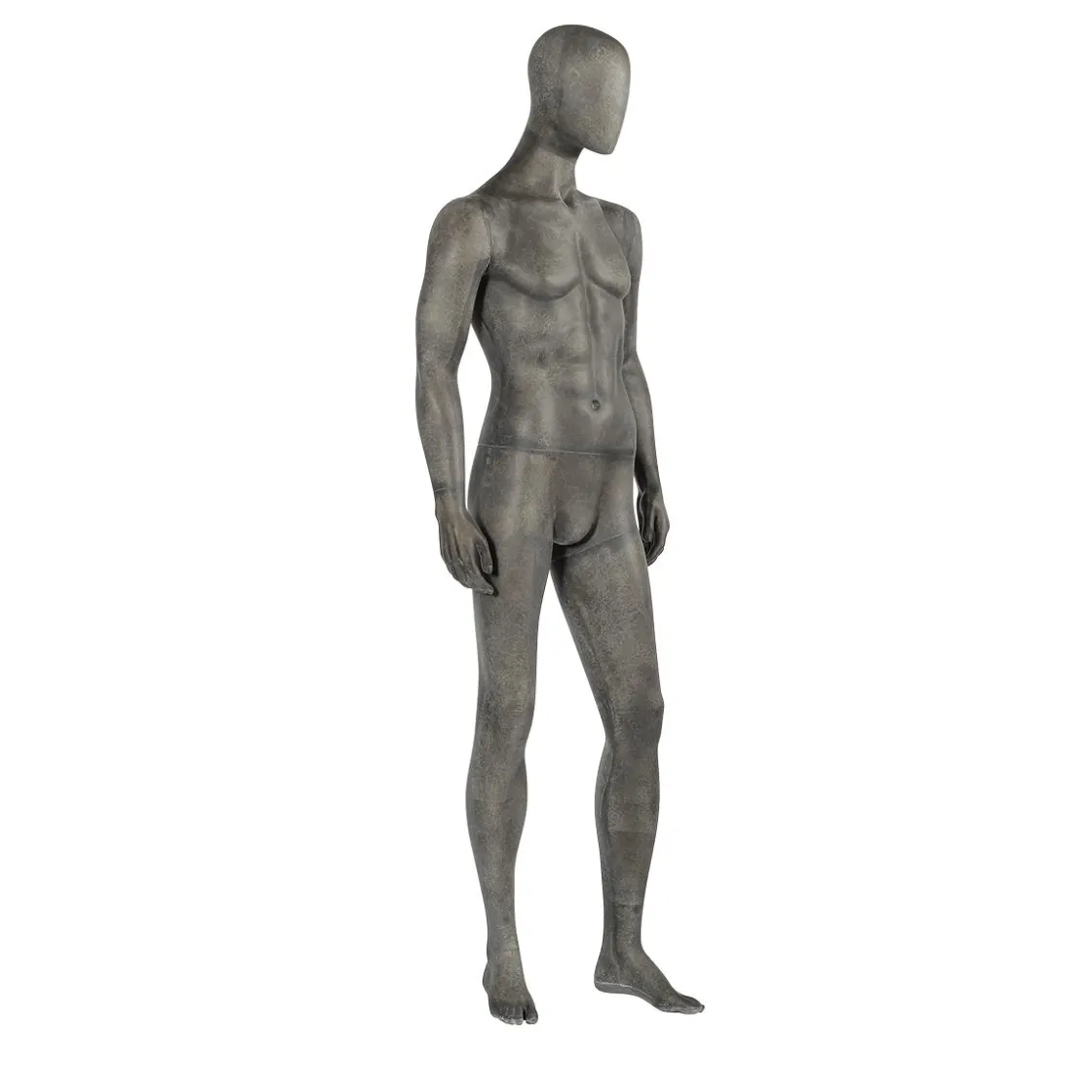 DecoWoerner Maniquíes>Maniquí Premium De Hombre, Pierna Izquierda Acampanada