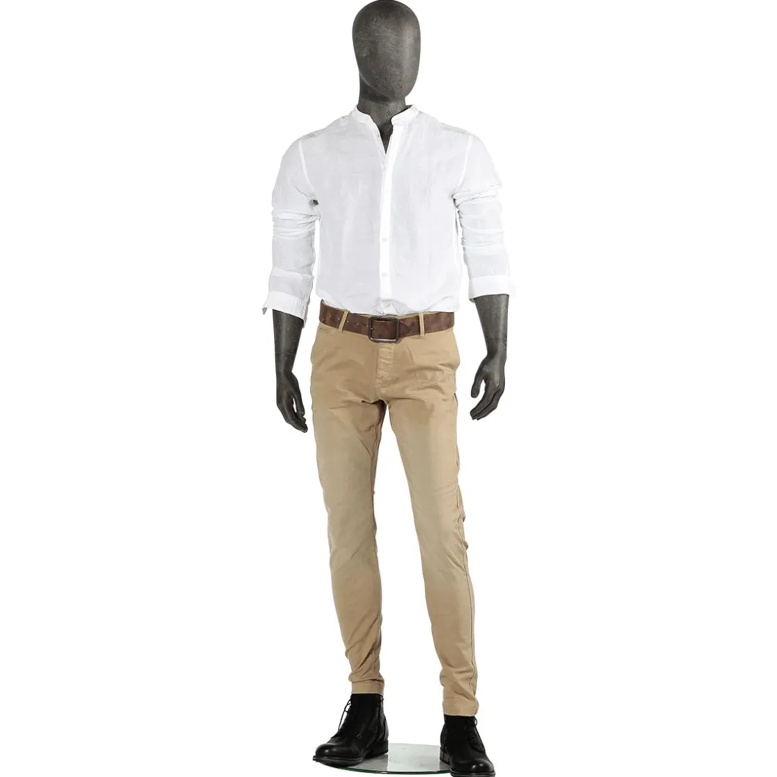 DecoWoerner Maniquíes>Maniquí Premium De Hombre, Pierna Izquierda Acampanada