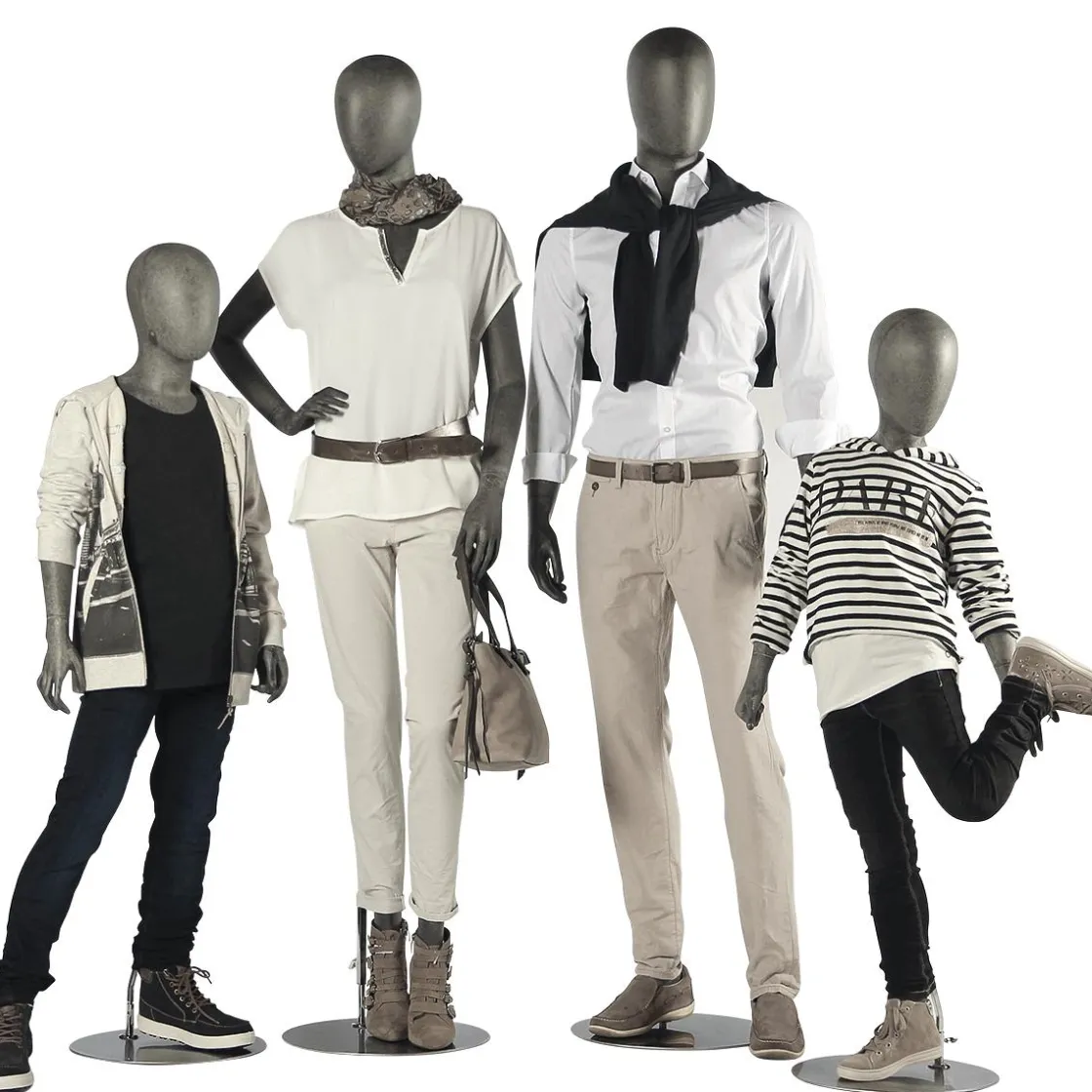 DecoWoerner Maniquíes>Maniquí Premium De Hombre, Pierna Izquierda Acampanada