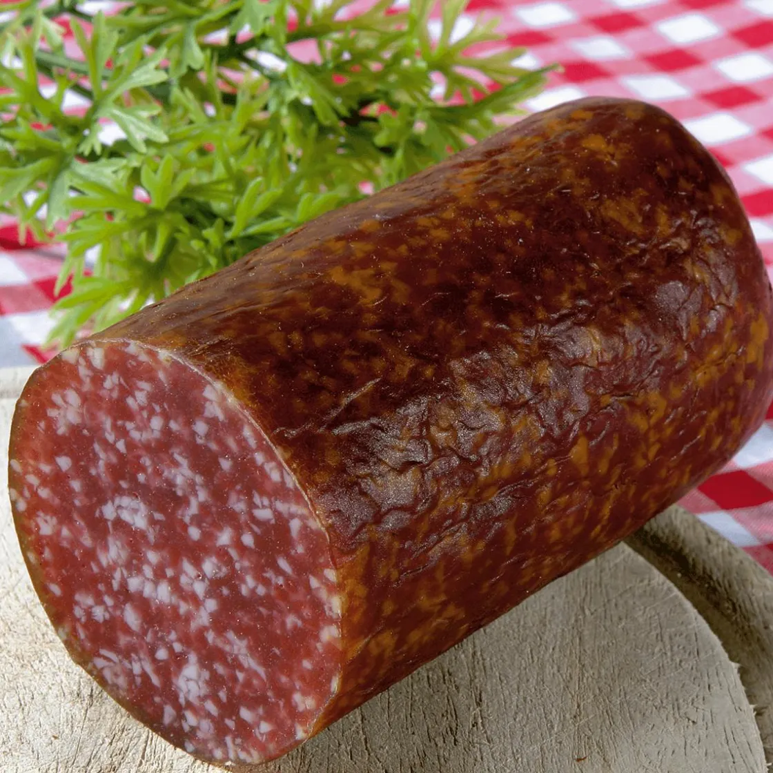 DecoWoerner Carnes Y Embutidos>Maniquí Salami Cortado, 12 Cm