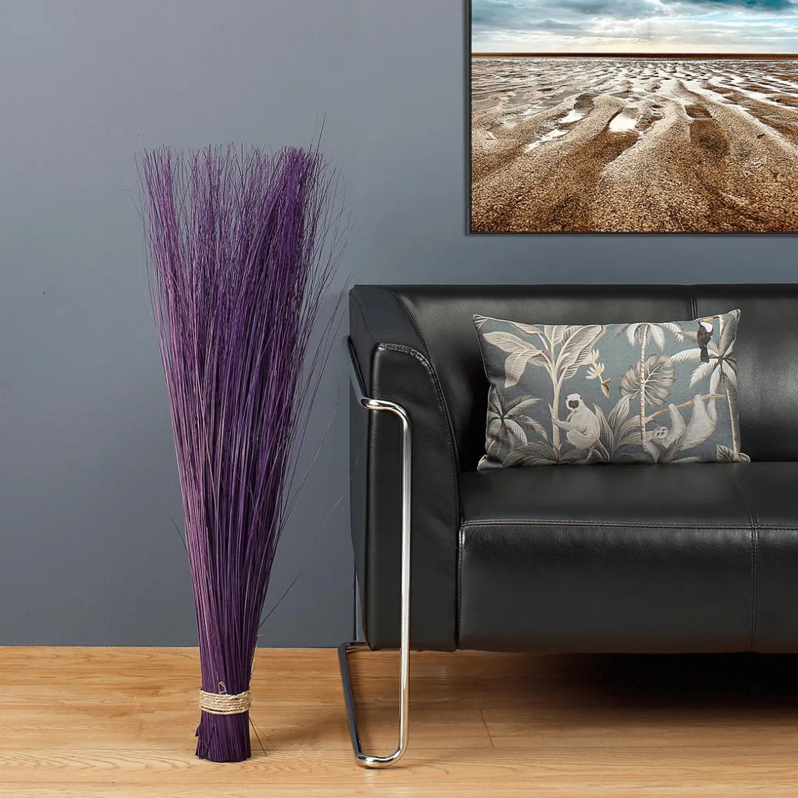 DecoWoerner Hierba Decorativa>Manojo De Hierba Deco Morado 100 Cm