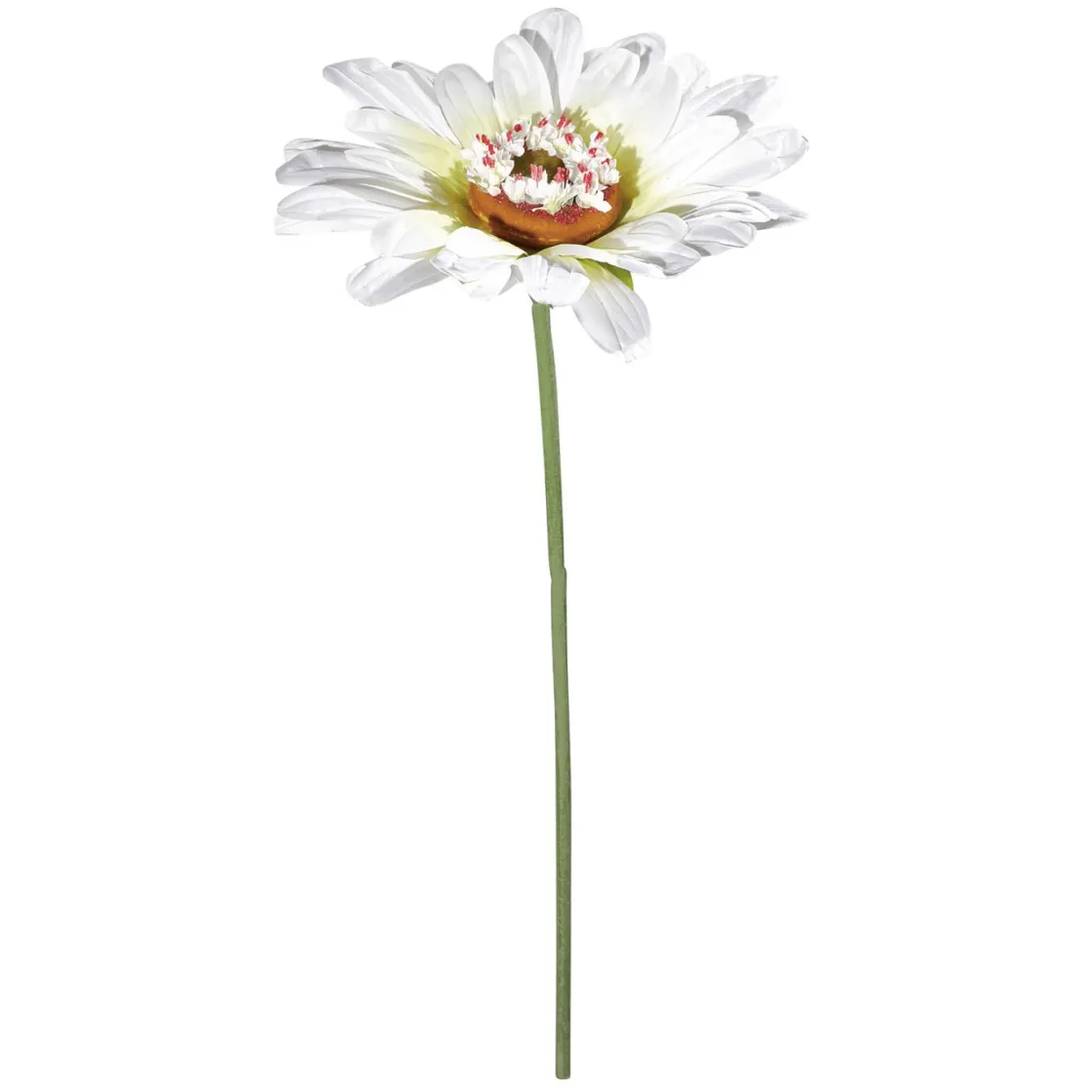 DecoWoerner Decoración De Primavera|Flores Artificiales>Margarita Gigante Blanca, 100 Cm, Ø 36 Cm