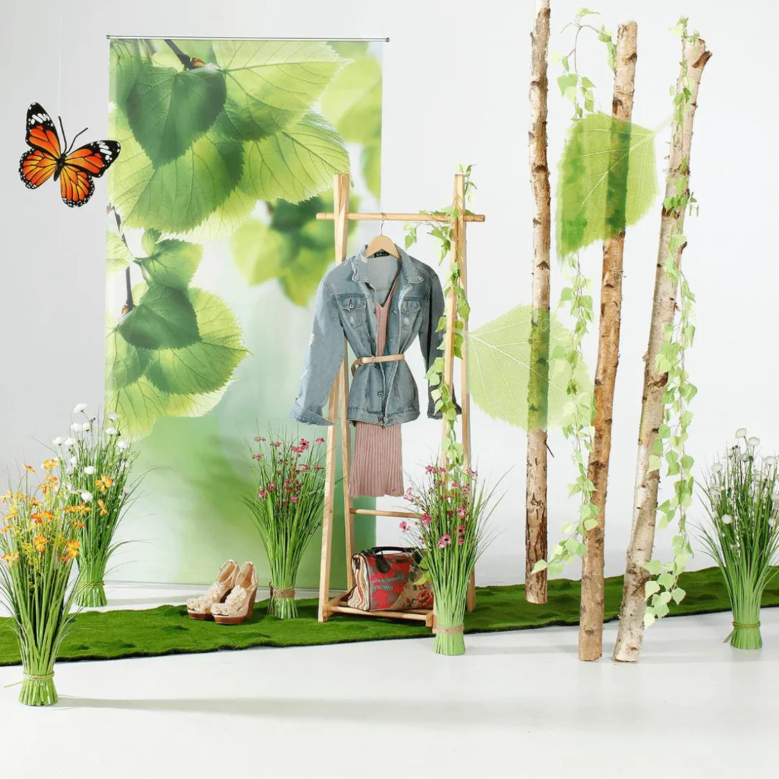 DecoWoerner Decoración De Animales|Decoración De Primavera>Mariposas Decorativas 40 Cm 3 Piezas