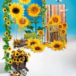 DecoWoerner Decoración De Otoño|Flores Artificiales><noscript><img width=