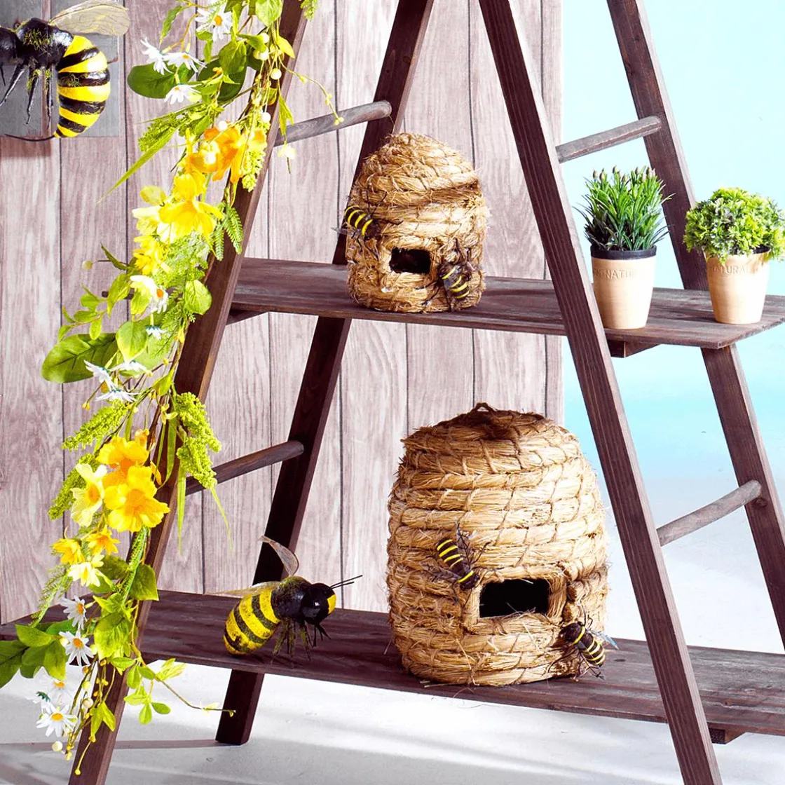DecoWoerner Plantas De Interior|Verduras Y Hierbas>Menta Decorativa En Tiesto De Barro 20 Cm