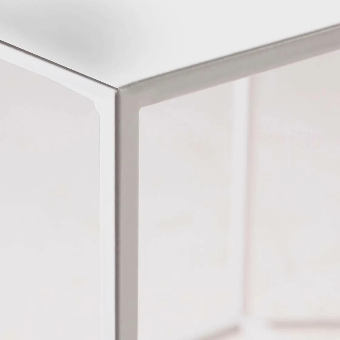 DecoWoerner Expositores Para Tiendas|Macetas Y Artículos De Decoración>Mesa De Metal 45 X 45 Cm,
