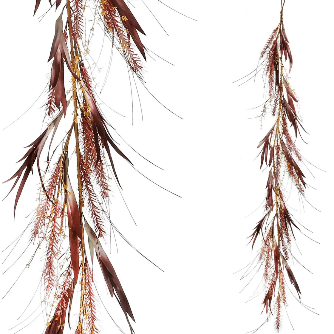 DecoWoerner Decoración De Otoño|Guirnaldas Y Vides>Mezcla De Hierba Limpiadora De Otoño Con Eucalipto 165 Cm