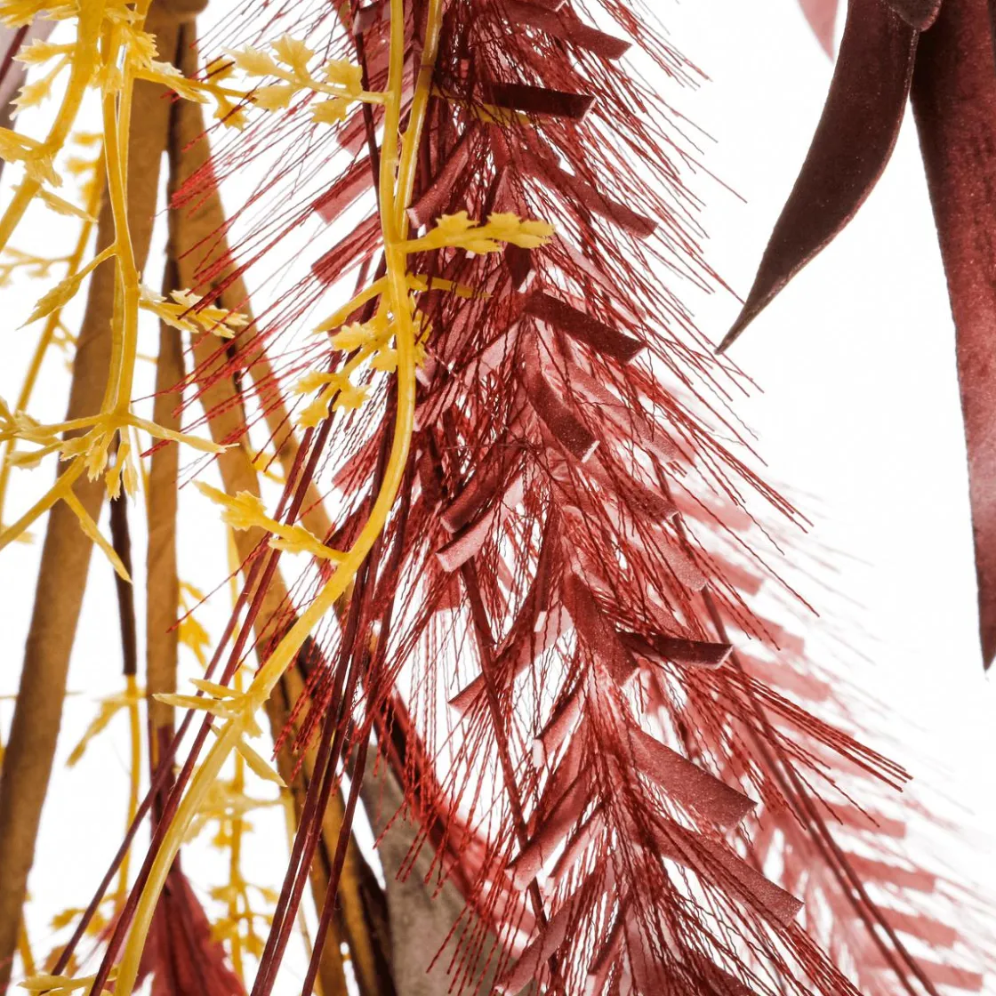 DecoWoerner Decoración De Otoño|Guirnaldas Y Vides>Mezcla De Hierba Limpiadora De Otoño Con Eucalipto 165 Cm