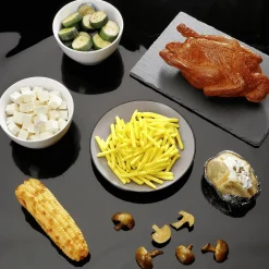 DecoWoerner Platos Y Comida Rápida|Verduras Y Hierbas>Mitades De Setas Falsas A La Parrilla 3 Piezas Setas Falsas De Comida 5 Cm