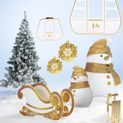 DecoWoerner Decoración Dispersa|Decoración De Invierno>Nieve Decorativa, 1000 G