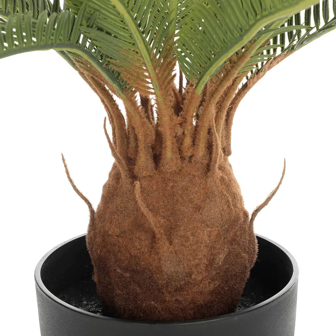 DecoWoerner Árboles Artificiales>Palmera Artificial Cycas En Maceta Lista 65 Cm