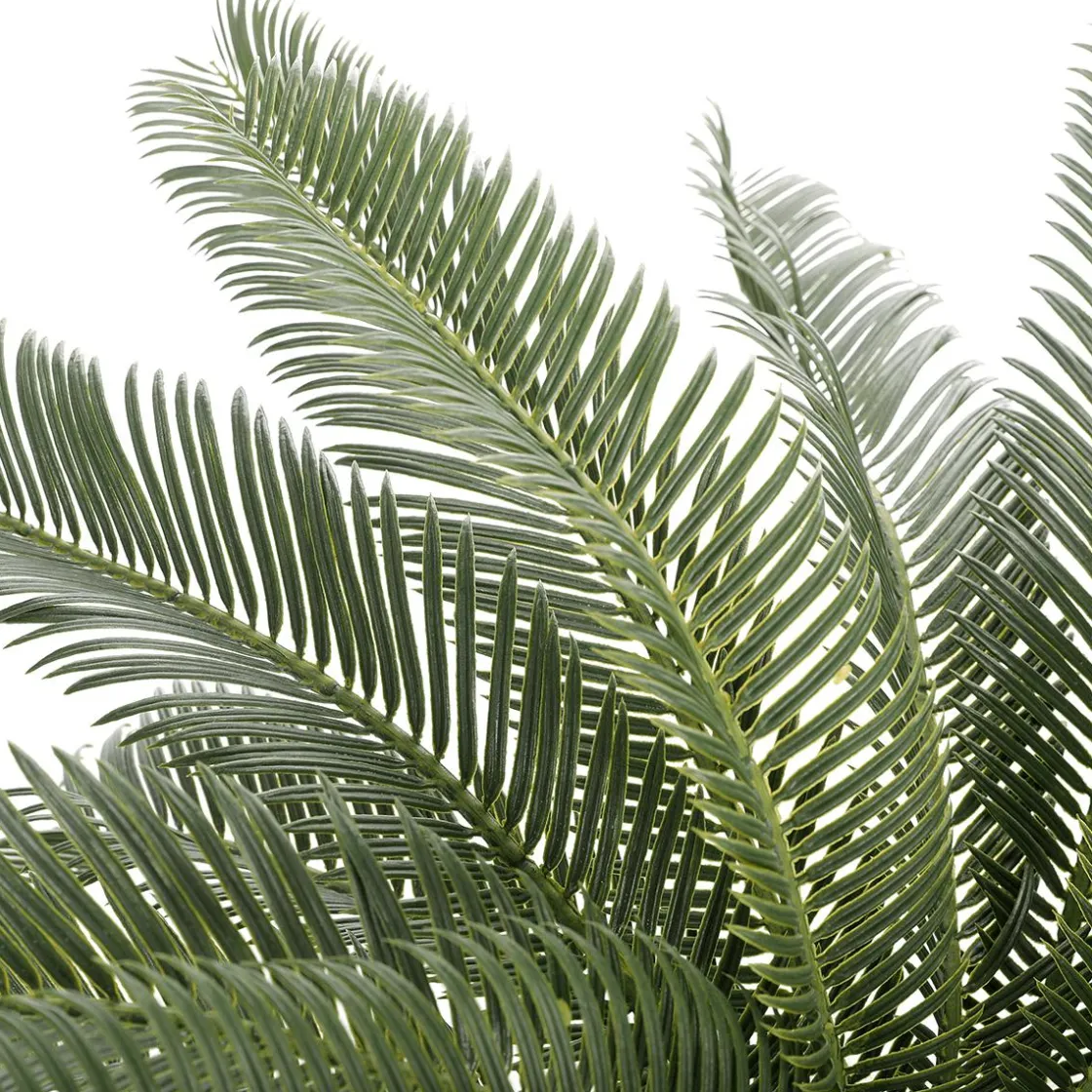 DecoWoerner Árboles Artificiales>Palmera Artificial Cycas En Maceta Lista 65 Cm