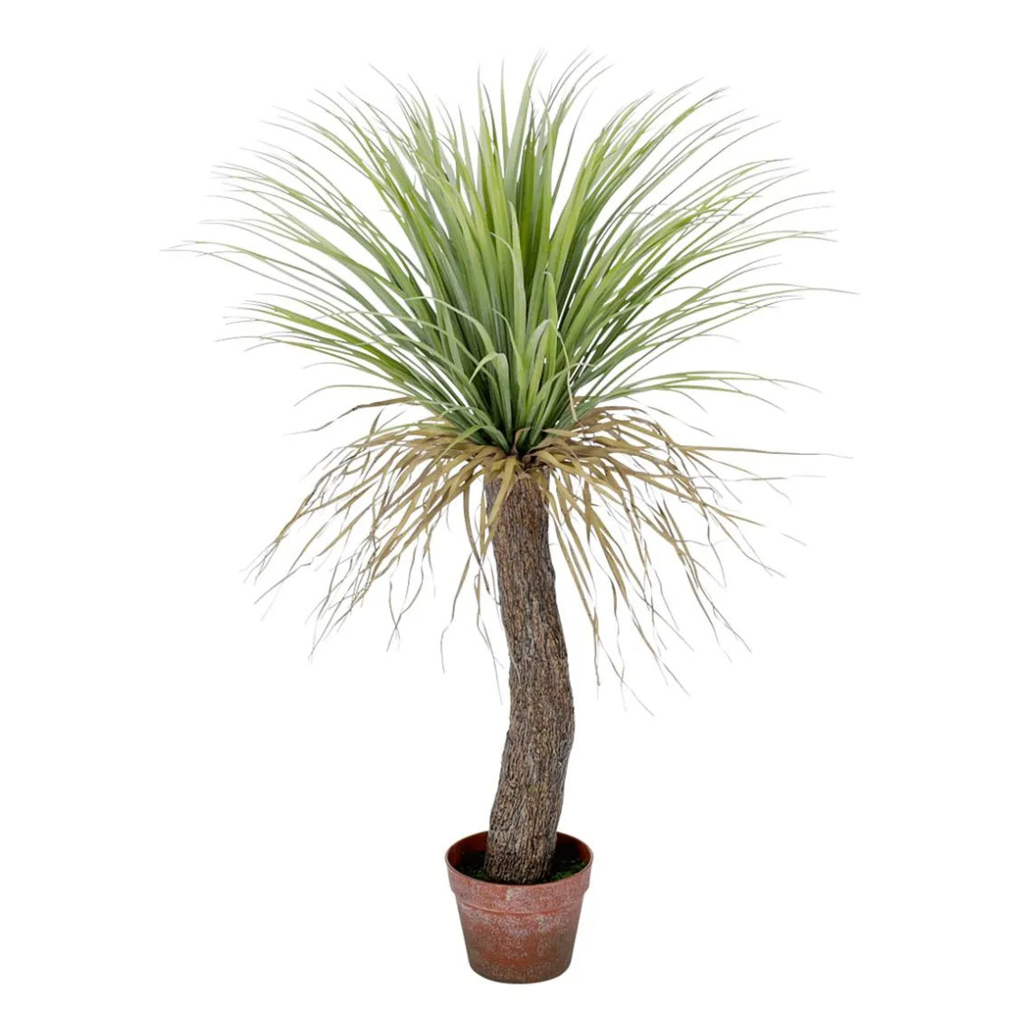 DecoWoerner Plantas De Interior>Palmera Yuca Artificial "salvaje" En Maceta 110 Cm