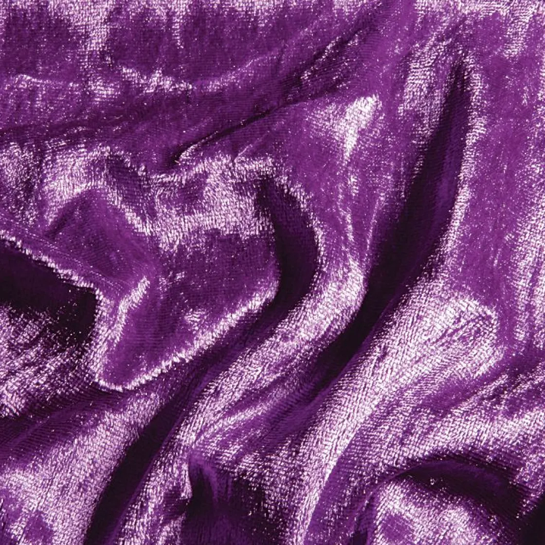 DecoWoerner Telas>Pana Aterciopelada, Anchura: 150 Cm, Color Morado