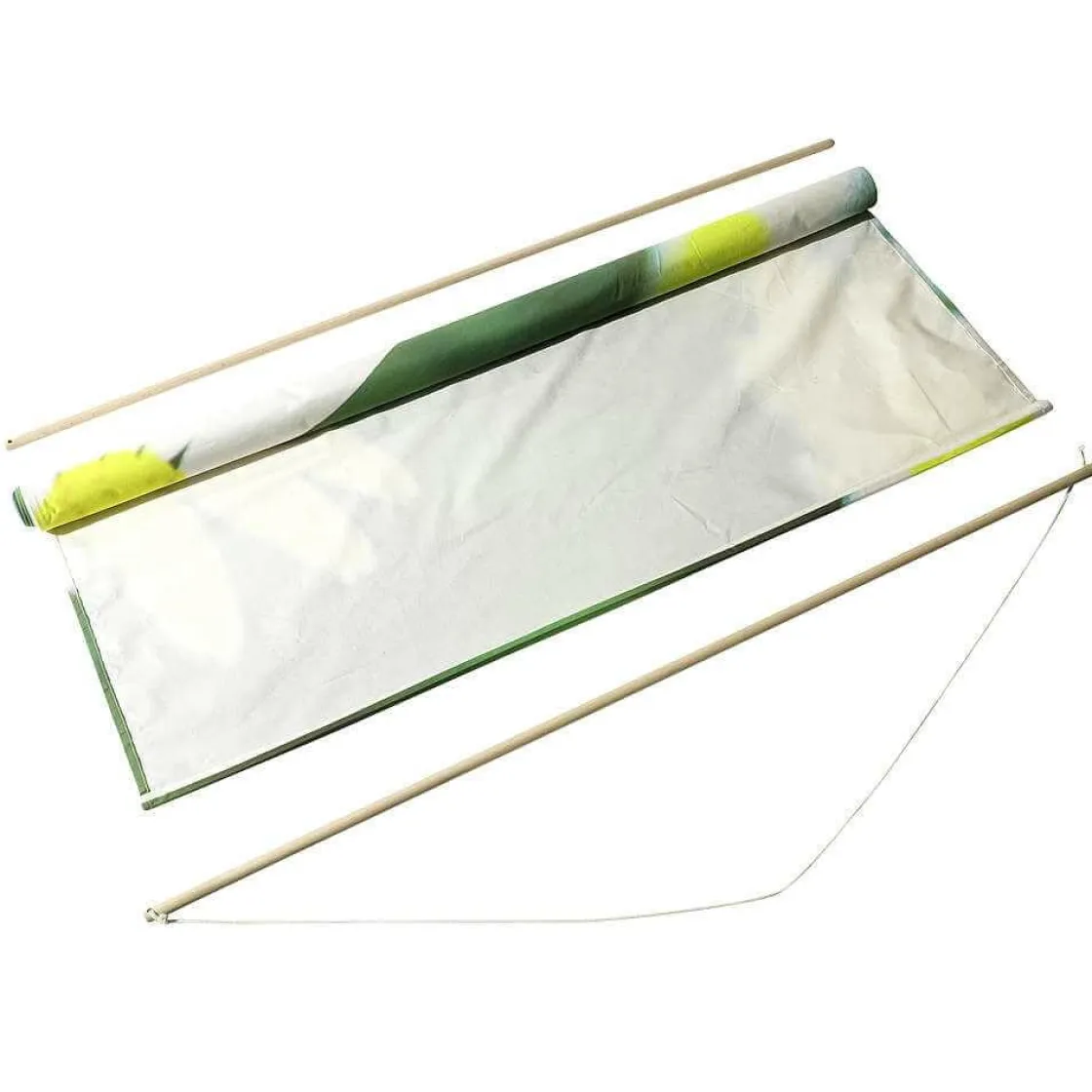DecoWoerner Pancartas De Primavera>Pancarta Ligera De Fibra Natural "Abeja" De Algodón 100 X 200 Cm