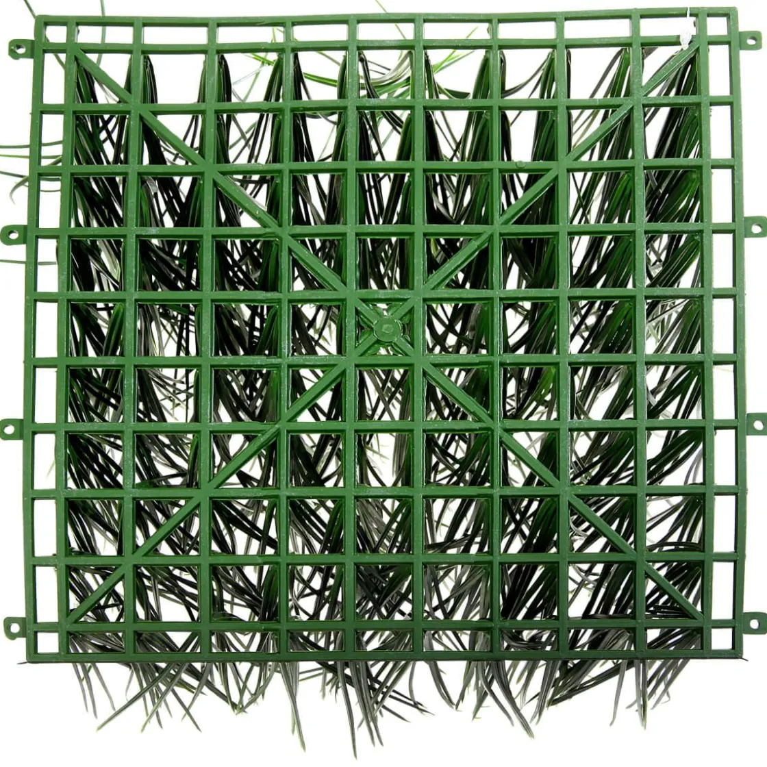 DecoWoerner Decoración De Verano|Decoración De Primavera>Panel De Hierba Deluxe Artificial, 25 X 25 Cm