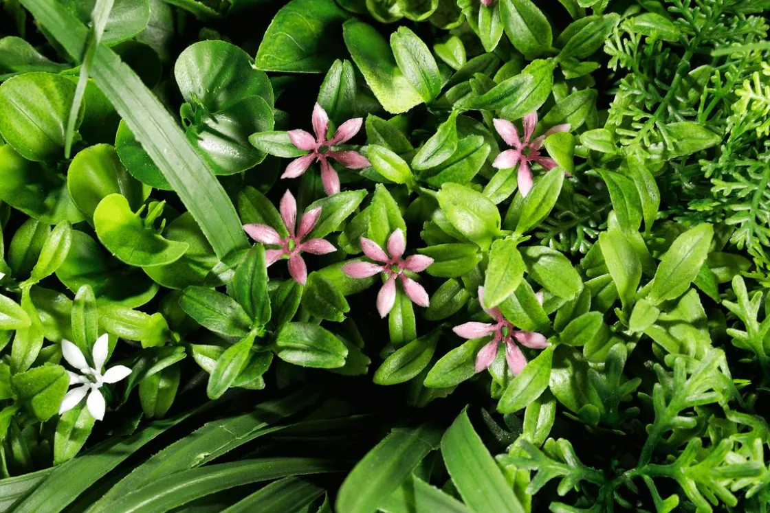 DecoWoerner Decoración De Pascua|Paredes De Plantas>Panel De Pared Artificial Para Jardín, 75 Cm