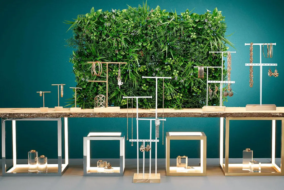 DecoWoerner Decoración De Pascua|Paredes De Plantas>Panel De Pared Artificial Para Jardín, 75 Cm