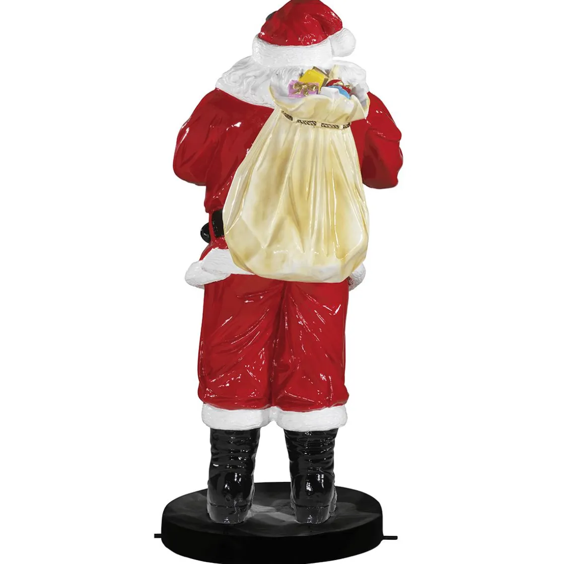 DecoWoerner Decoración Navideña Xxl>Papá Noel De Fibra De Vidrio 180 Cm