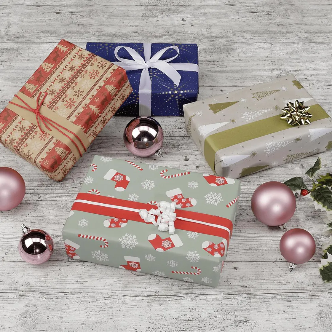 DecoWoerner Papel De Regalo>Papel De Regalo Norwegian Nature /