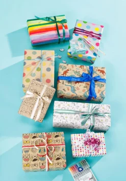 DecoWoerner Papel De Regalo|Go Green - Envoltorio Para Regalo Ecológico><noscript><img width=