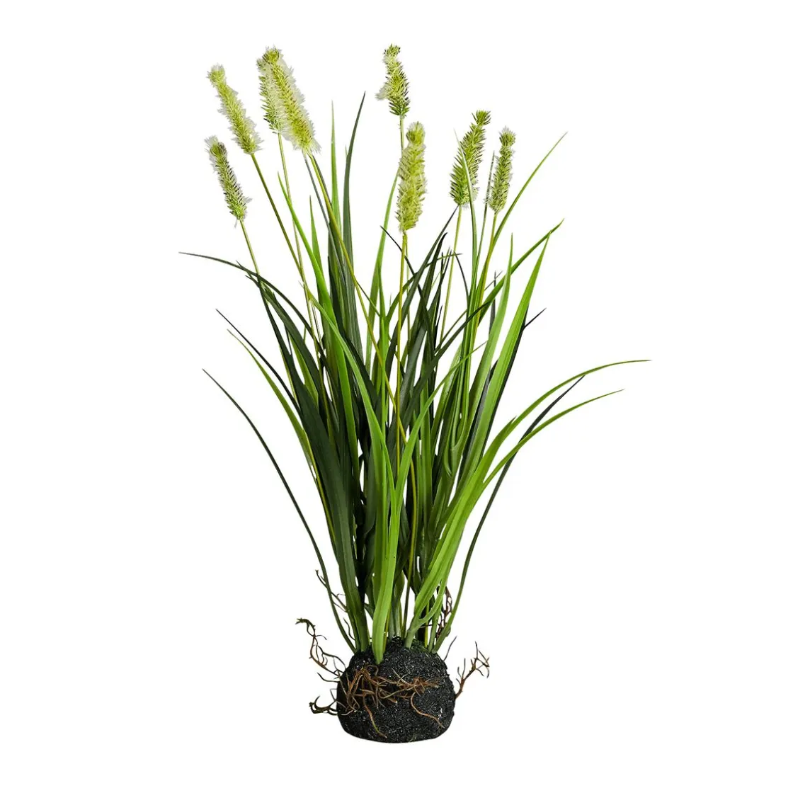 DecoWoerner Hierba Decorativa>Paquete De Césped Artificial Con Soporte Para Frutas En Bola De Tierra 48 Cm