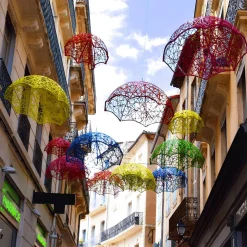 DecoWoerner Ayudas Y Herramientas De Decoración|Decoración De Verano>Paragüero De Metal , 100 Cm