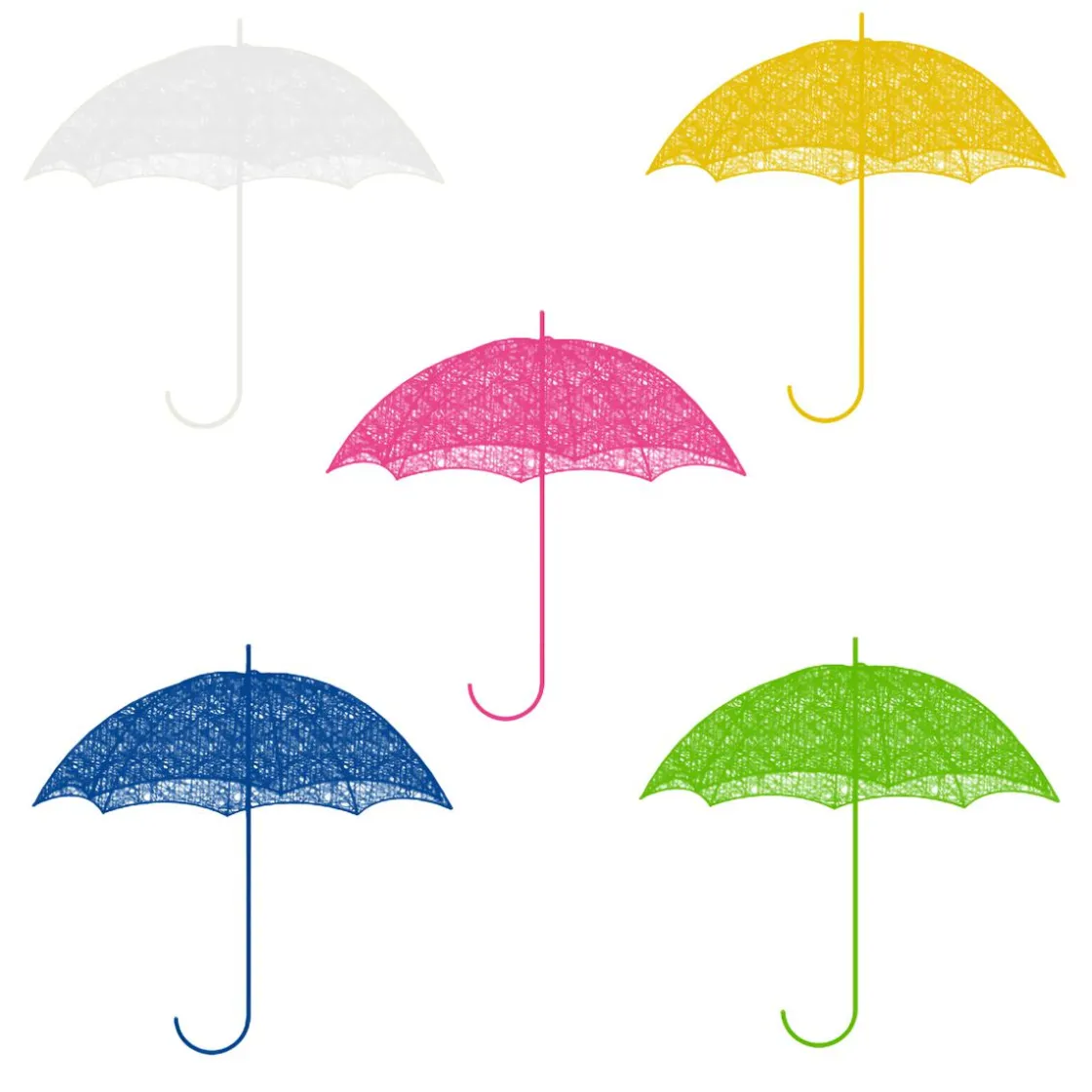 DecoWoerner Ayudas Y Herramientas De Decoración|Decoración De Verano>Paragüero De Metal , 100 Cm