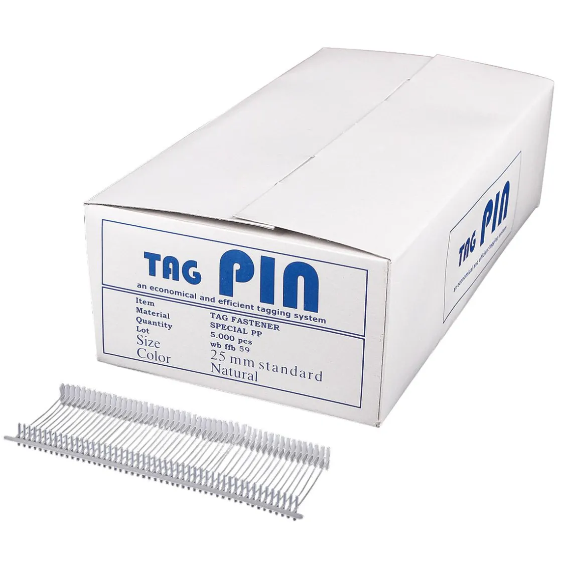 DecoWoerner Etiquetaje>Pasadores Estándar 25 Mm, 5000 Piezas