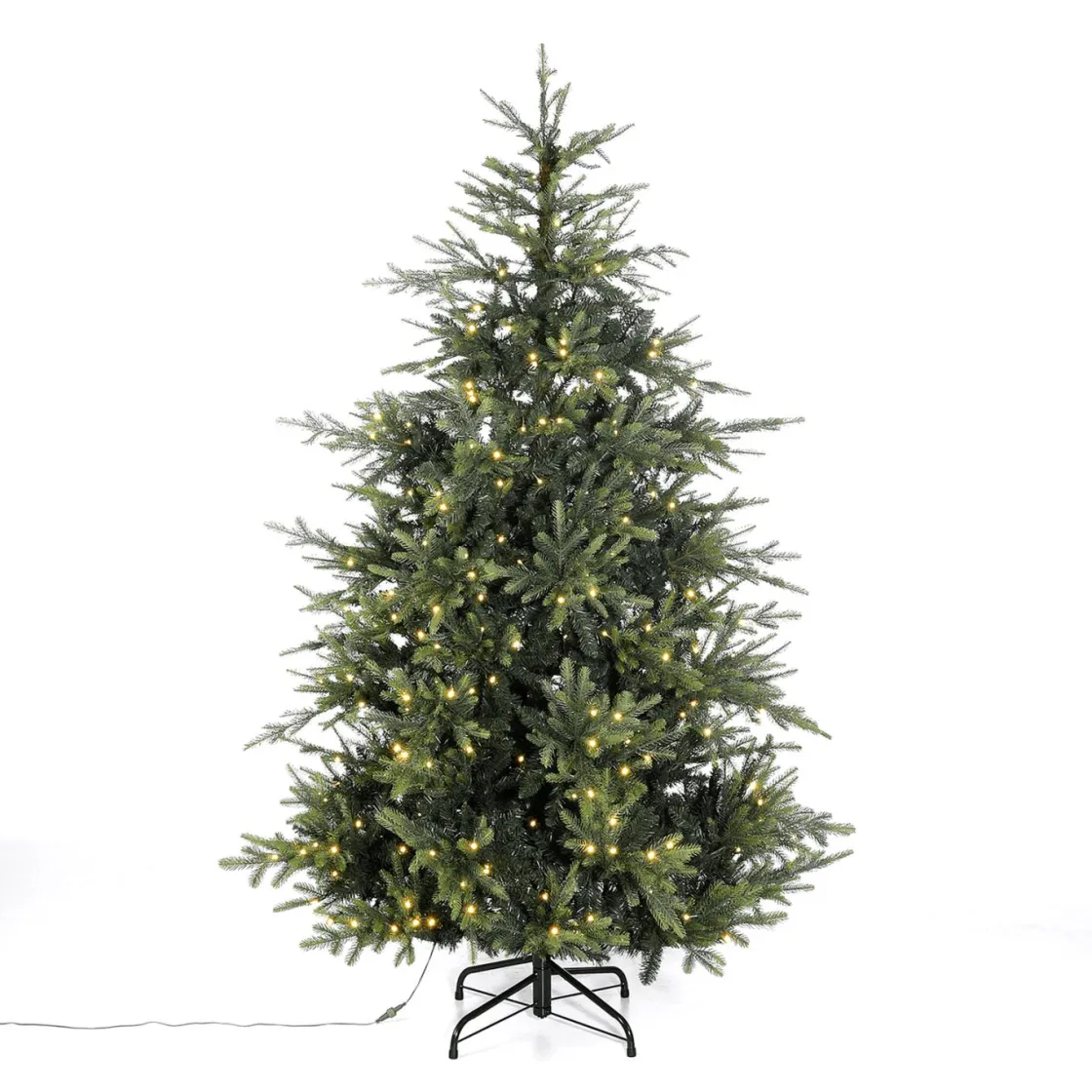 DecoWoerner Árboles De Navidad Artificiales>Pícea Artificial Con LED 210 Cm