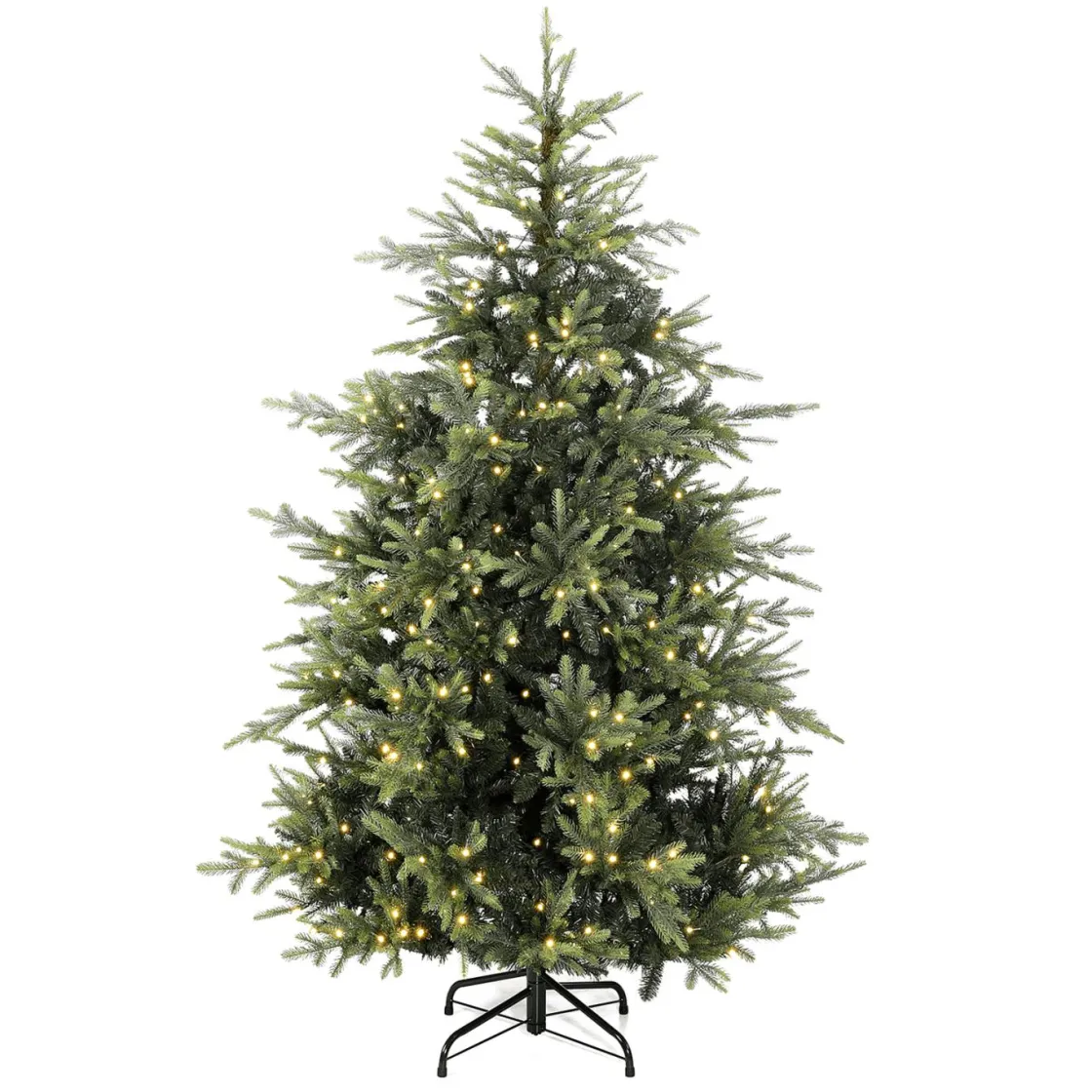 DecoWoerner Árboles De Navidad Artificiales>Pícea Artificial Con LED 210 Cm
