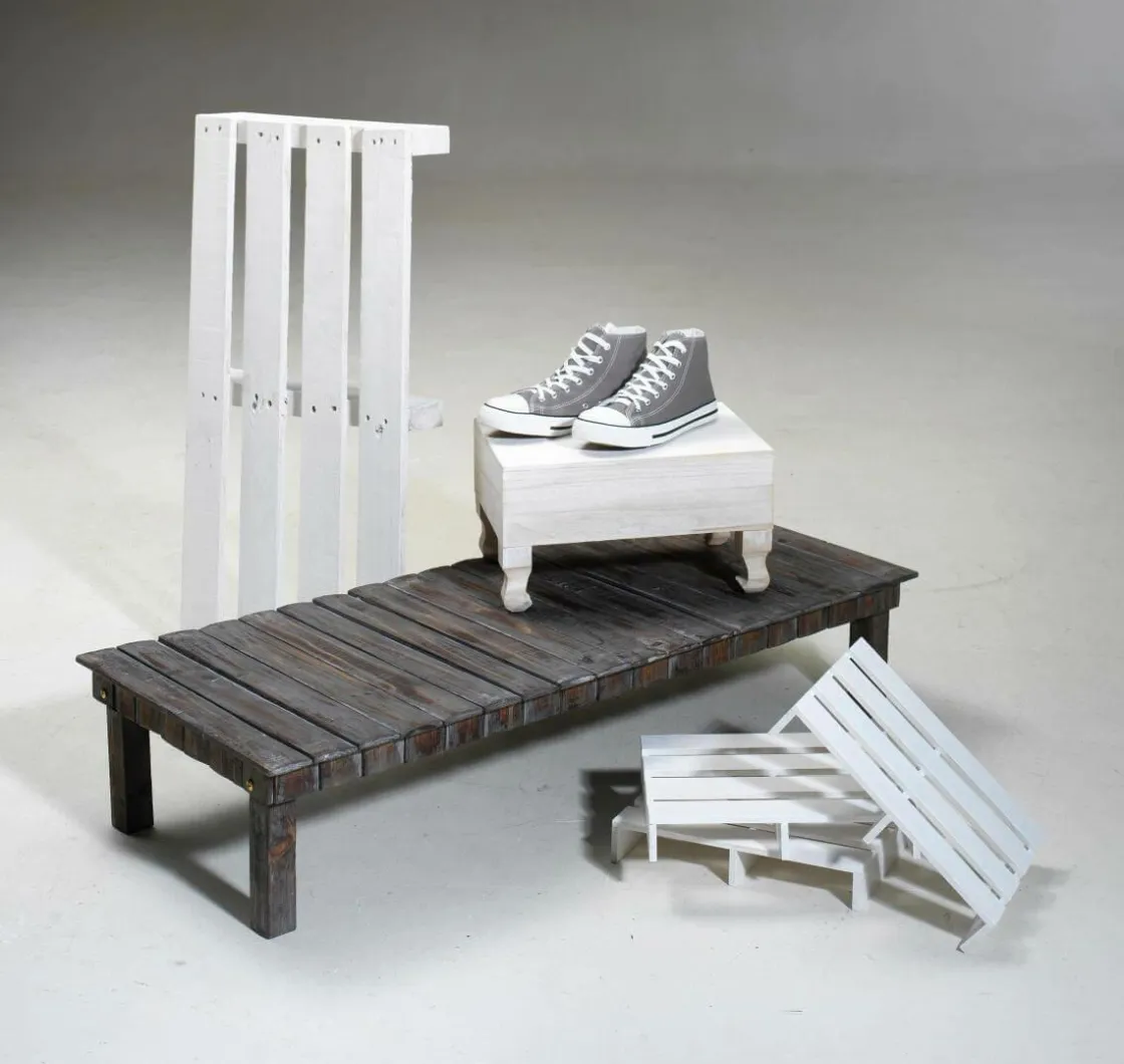 DecoWoerner Decoración De Verano>Pedestal De Mesa Plano, 45 X 100 Cm