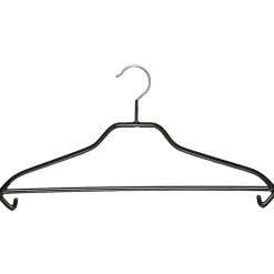 DecoWoerner Perchas>Percha Con Barra Antideslizante, 40 Cm, , 1 Caja A´ 50 Piezas