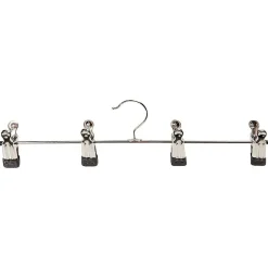 DecoWoerner Perchas>Percha Con Pinzas Quatro 40 Cm, 1 Paquete De 10 Piezas