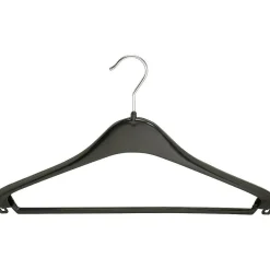 DecoWoerner Perchas>Percha De Plástico Con Barra 44 Cm, 1 Paquete A´10 Piezas