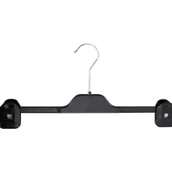 DecoWoerner Perchas>Percha De Plástico Con Pinzas 40 Cm, 1 Paquete De 10 Piezas