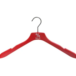 DecoWoerner Material De Rebajas|Perchas>Percha Soft Touch "SALE" 44 Cm, 50 Piezas