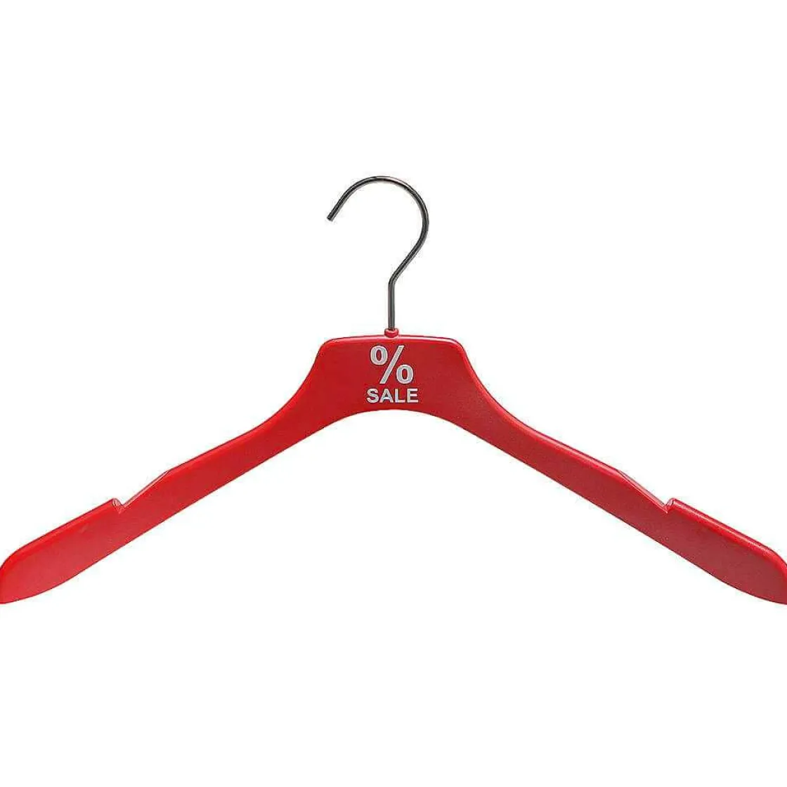 DecoWoerner Material De Rebajas|Perchas>Percha Soft Touch "SALE" 44 Cm, 50 Piezas