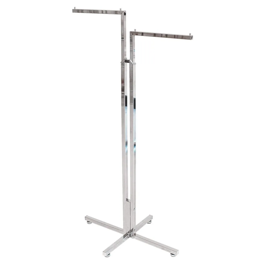 DecoWoerner Percheros>Perchero De 2 Brazos Cromado 180 Cm