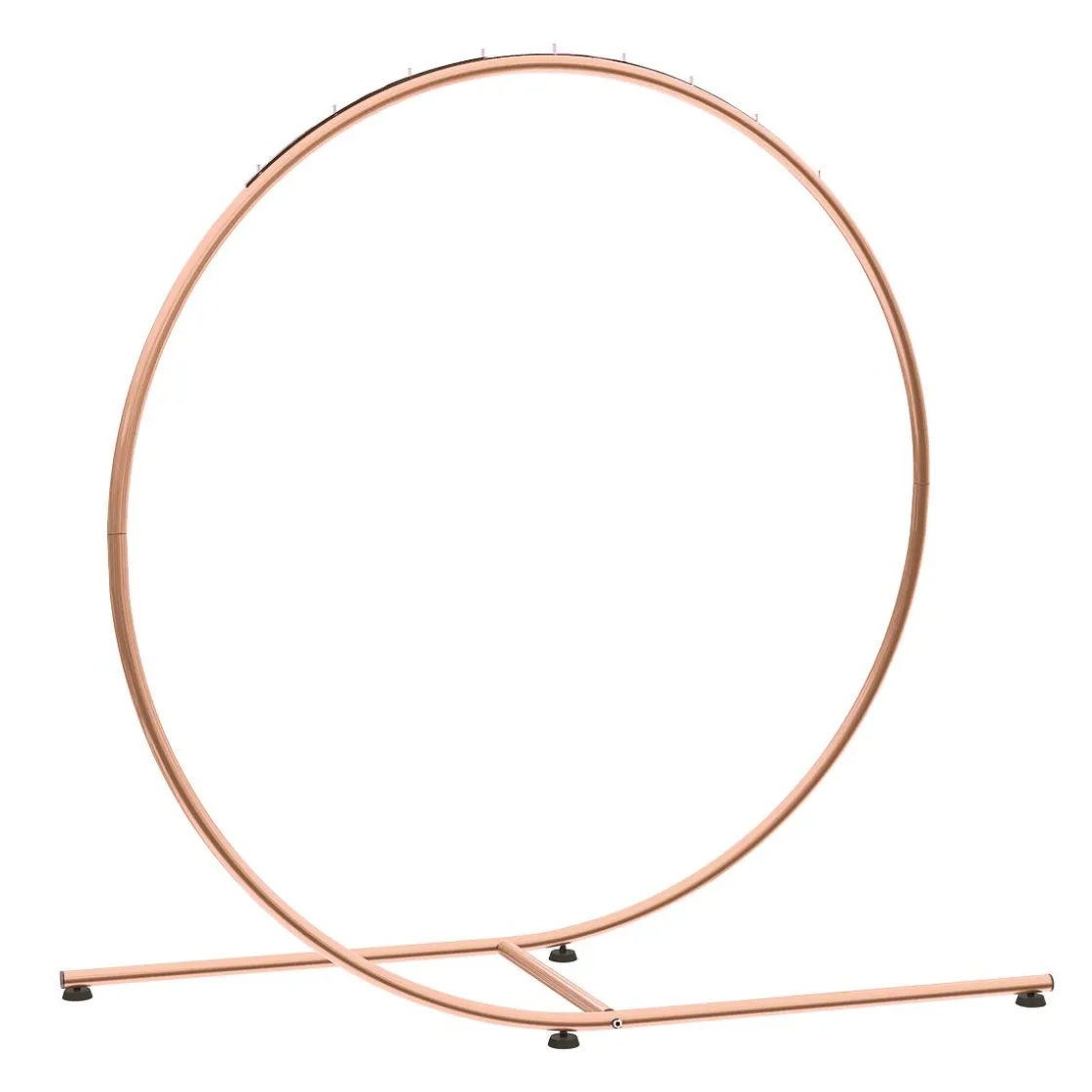 DecoWoerner Percheros>Perchero De Espacio Mediano Redondo Ø 160 Cm, Rosado