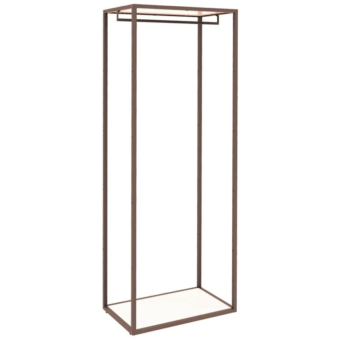 DecoWoerner Percheros>Perchero De Media Altura VOGUE, 172 Cm, Cobre