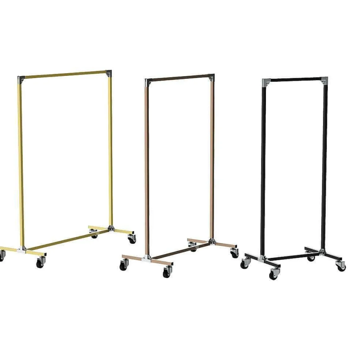 DecoWoerner Percheros>Perchero "Ferro" Antracita, 60 X 150 Cm
