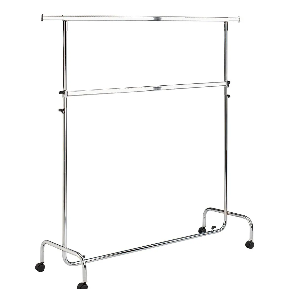 DecoWoerner Percheros>Perchero Rodante Altura Regulable 150 Cm