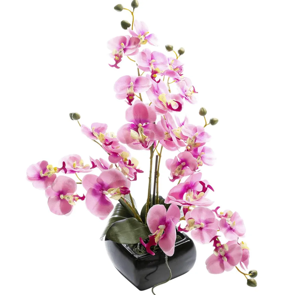 DecoWoerner Plantas De Interior|Flores Artificiales>Planta Artificial Orquídea , 40 Cm