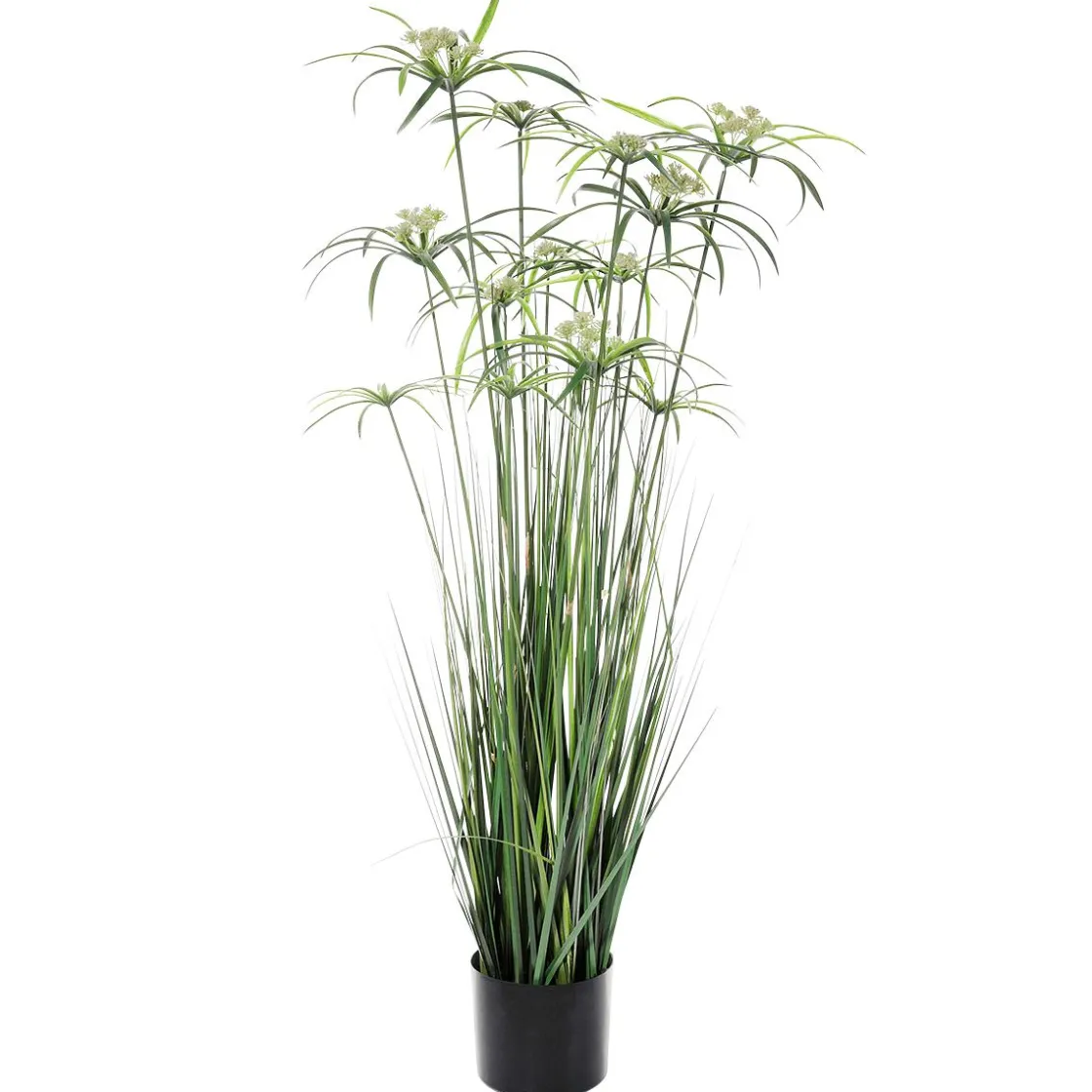 DecoWoerner Hierba Decorativa>Planta De Papiro Artificial En Maceta De 120 Cm