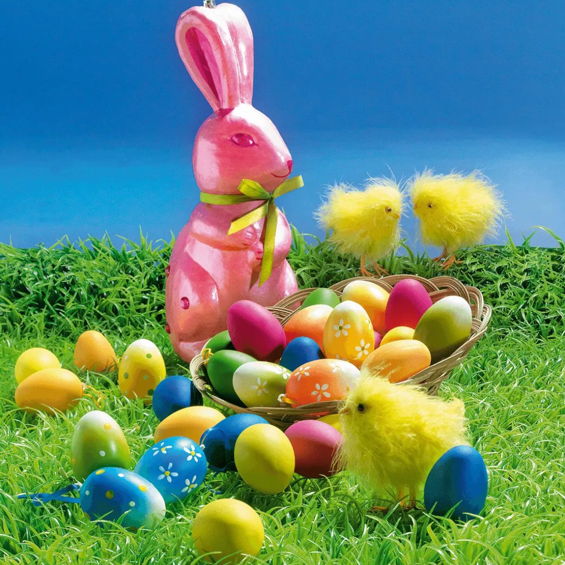 DecoWoerner Decoración De Animales|Decoración De Pascua>Pollitos Decorativos, 9 Cm, 6 Piezas