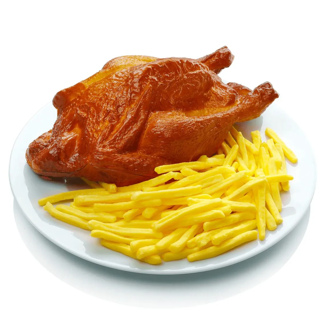 DecoWoerner Decoración Temática|Platos Y Comida Rápida>Pollo Asado Alimento De Imitación 23 Cm