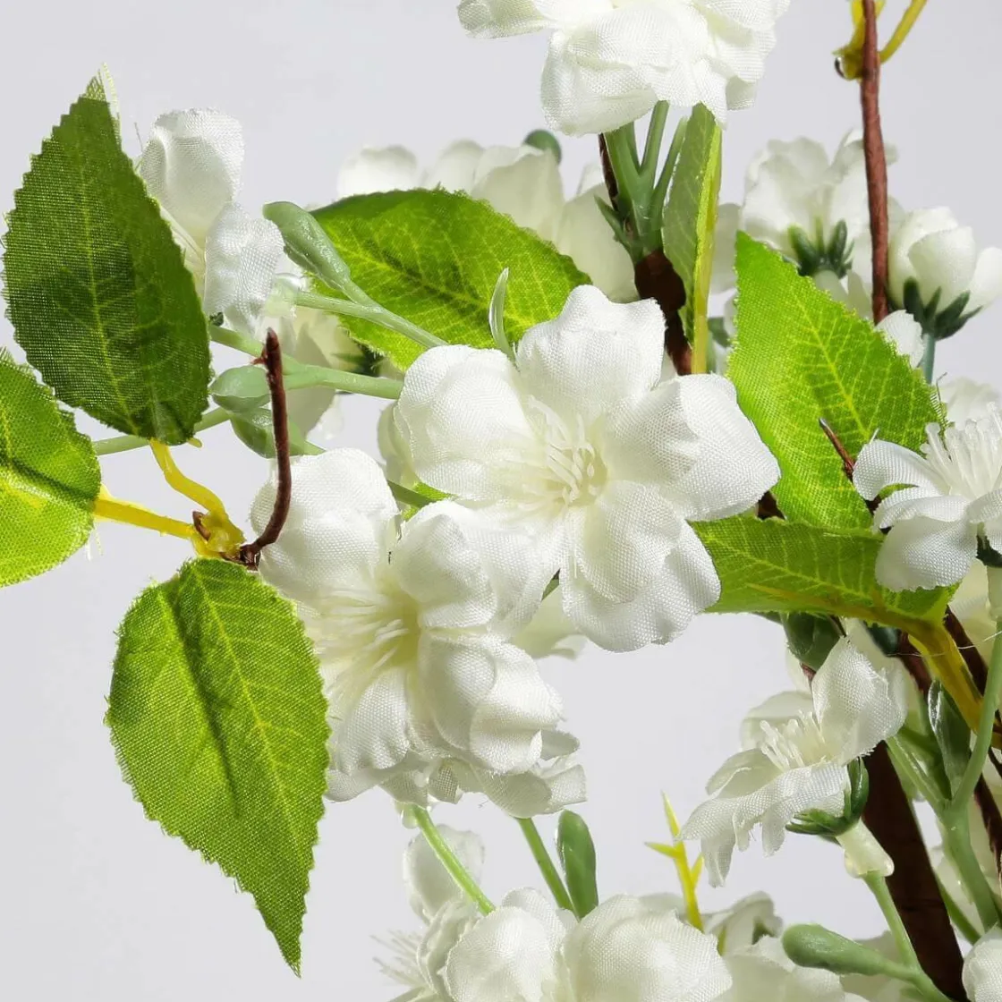 DecoWoerner Decoración De Primavera|Ramas Y Ramitas>Rama De Flores De Cerezo Artificial 65 Cm