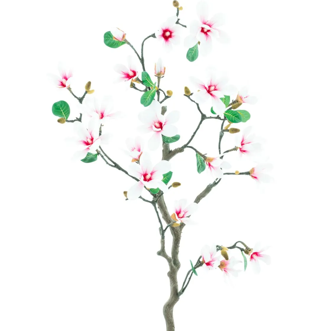 DecoWoerner Ramas Y Ramitas>Rama De Magnolia Artificial Deco 120 Cm