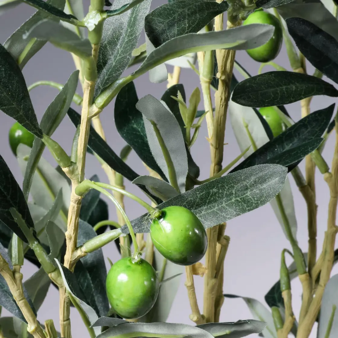 DecoWoerner Ramas Y Ramitas>Rama De Olivo Artificial, 84 Cm